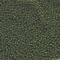 Miyuki 11/0 Rocaille Bead - 11-92049 - Special Dyed Olive Green