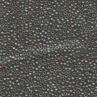 Miyuki 11/0 Rocaille Bead - 11-92061 - Matte Green Purple Iris