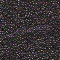 Miyuki 11/0 Rocaille Bead - 11-92062 - Matte Olive Purple Iris