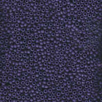 Miyuki 11/0 Rocaille Bead - 11-92075 - Matte Cobalt