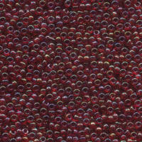 Miyuki 11/0 Rocaille Bead - 11-92249 - Crystal Lined Cranberry AB