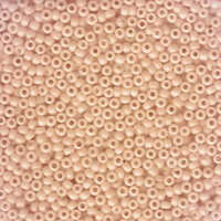 Miyuki 11/0 Rocaille Bead - 11-92345 - Semi Matte Salmon Lined Opal