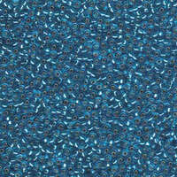 Miyuki 11/0 Rocaille Bead - 11-92429 - Silver Lined Dark Aqua