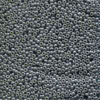 Miyuki 11/0 Rocaille Bead - 11-92479 - Opaque Smoke Luster