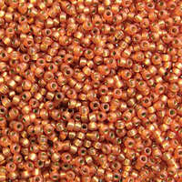 Miyuki 11/0 Rocaille Bead - 11-94233 - Duracoat Silver Lined Dyed Rose Gold