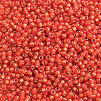 Miyuki 11/0 Rocaille Bead - 11-94234 - Duracoat Silver Lined Dyed Watermelon