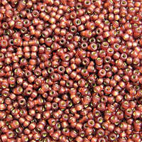 Miyuki 11/0 Rocaille Bead - 11-94245 - Duracoat Silver Lined Dyed Nutmeg