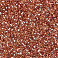 Miyuki 11/0 Rocaille Bead - 11-94271 - Duracoat Dyed Silver Lined Silver