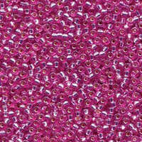 Miyuki 11/0 Rocaille Bead - 11-94277 - Duracoat Dyed Silver Lined Orchid