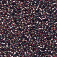 Miyuki 11/0 Rocaille Bead - 11-94280 - Duracoat Dyed Silver Lined Plum