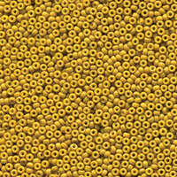 Miyuki 11/0 Rocaille Bead - 11-94456 - Duracoat Opaque Dyed Light Olive