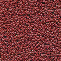 Miyuki 11/0 Rocaille Bead - 11-94469 - Duracoat Opaque Dyed Red
