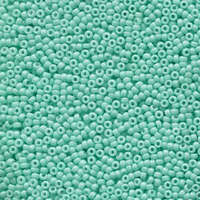 Miyuki 11/0 Rocaille Bead - 11-94472 - Duracoat Opaque Dyed Seafoam