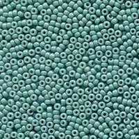 Miyuki 11/0 Rocaille Bead - 11-94481 - Duracoat Opaque Dyed Blue Grey