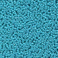Miyuki 11/0 Rocaille Bead - 11-94483 - Duracoat Dyed Opaque Blue Green