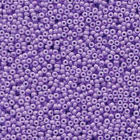 Miyuki 11/0 Rocaille Bead - 11-94488 - Duracoat Dyed Opaque Pale Purple
