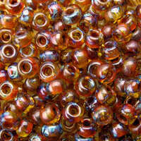 Miyuki 11/0 Rocaille Bead - 11-94501 - Transparent Saffron Picasso
