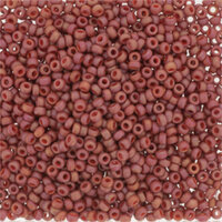 Miyuki 11/0 Rocaille Bead - 11-94695 - Frost Opaque Glaze Rainbow Cardinal