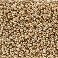 Miyuki 11/0 Rocaille Bead - 11-95104 - Duracoat Galvanized Light Champagne