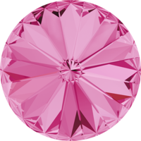 1122 - 12mm - Rose F (209) - Rivoli Round Stone