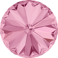 1122 - 14mm - Light Rose F (223) - Rivoli Round Stone