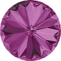 1122 - 14mm - Fuchsia F (502) - Rivoli Round Stone