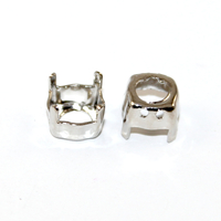 8mm - SS39 1122 Rivoli Frame - Platinum - Pack of 4