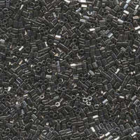 Miyuki 11/0 Delica Hex Cut Bead - 11C-9190 - Nickel Plated