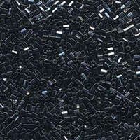Miyuki 11/0 Delica Hex Cut Bead - 11C-9451 - Gunmetal