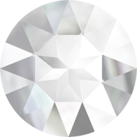 1201 - 27mm - Crystal F (001) - Flat Chaton Round Stone