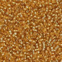 Miyuki 15/0 Rocaille Bead - 15-94 - Silver Lined Dark Gold