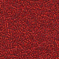 Miyuki 15/0 Rocaille Bead - 15-910 - Silver Lined Red