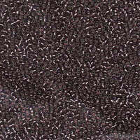 Miyuki 15/0 Rocaille Bead - 15-913 - Silver Lined Dark Smoky Amethyst