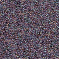 Miyuki 15/0 Rocaille Bead - 15-9153FR - Matte Smoky Amethyst AB