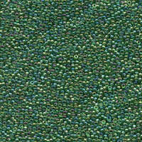 Miyuki 15/0 Rocaille Bead - 15-9179 - Transparent Green AB