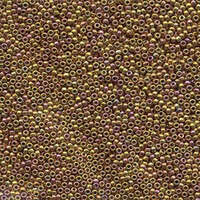 Miyuki 15/0 Rocaille Bead - 15-9199 - 24KT Gold Iris