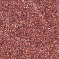 Miyuki 15/0 Rocaille Bead - 15-9214 - Salmon Lined Crystal
