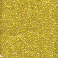 Miyuki 15/0 Rocaille Bead - 15-9252 - Transparent Yellow AB
