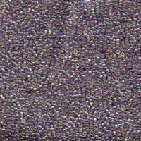 Miyuki 15/0 Rocaille Bead - 15-9256 - Transparent Smoky Amethyst AB