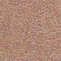 Miyuki 15/0 Rocaille Bead - 15-9275 - Peach Lined Crystal AB