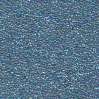 Miyuki 15/0 Rocaille Bead - 15-9279 - Light Blue Lined Crystal AB