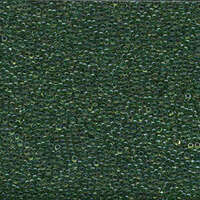 Miyuki 15/0 Rocaille Bead - 15-9331 - Emerald Lined Light Topaz AB