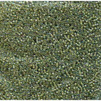Miyuki 15/0 Rocaille Bead - 15-9361 - Yellow Lined Aqua Luster