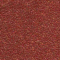 Miyuki 15/0 Rocaille Bead - 15-9363 - Light Cranberry Lined Topaz Luster