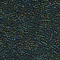 Miyuki 15/0 Rocaille Bead - 15-9453 - Metallic Green Iris