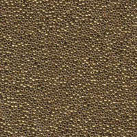 Miyuki 15/0 Rocaille Bead - 15-9457L - Metallic Light Bronze