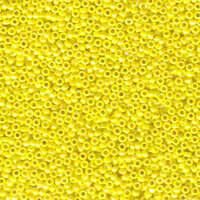 Miyuki 15/0 Rocaille Bead - 15-9472 - Opaque Yellow AB