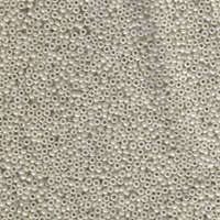 Miyuki 15/0 Rocaille Bead - 15-9600 - Opaque Limestone Luster