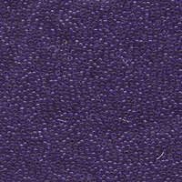 Miyuki 15/0 Rocaille Bead - 15-91314 - Transparent Dyed Red Violet