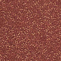 Miyuki 15/0 Rocaille Bead - 15-91639 - Semi Matte Silver Lined Dark Ruby